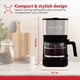 thumbnail image 3 of Cafetera Holstein Housewares compacta para 5 tazas, negra, 3 of 5
