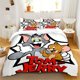thumbnail image 1 of Tom And Jerry Bedding Set 3pcs Bedding set Polyester WB Bedding Cushion Cover Tom And Jerry Bedding Set | Duvet Cover And Pillowcase Zip Closure, 1 of 1