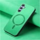 thumbnail image 4 of Magnetic Slim Case for Samsung Galaxy A14 with Camera Guard & Anti-Scratch Back Green, 4 of 6