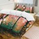 thumbnail image 1 of Oil Painting Style 3-Piece Twin Bed Set - Includes 1 Single Comforter And 2 Pillowcases Bedding - Fade Resistant Microfiber - Oil Painting Style, 1 of 4