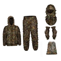 Ioensy - Traje Ghillie Woodland Pants Traje De Camuflaje Para Fotografía Al Aire Libre Caza De Pavos M L