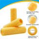 thumbnail image 4 of Cubiertas para rodillo de pintura Greatandrew 23 cm, pelo 3/8  (3 unidades), 4 of 9