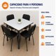 thumbnail image 2 of Mesa Comedor Industrial 4 Personas 90 x 90 cm Alta Resistencia, 2 of 6