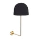 thumbnail image 2 of Perchero De Pared Para Sombreros, Diadema, Estante Para Sombreros, Decoración, Entrada, Salón, Color Negro, 2 of 5