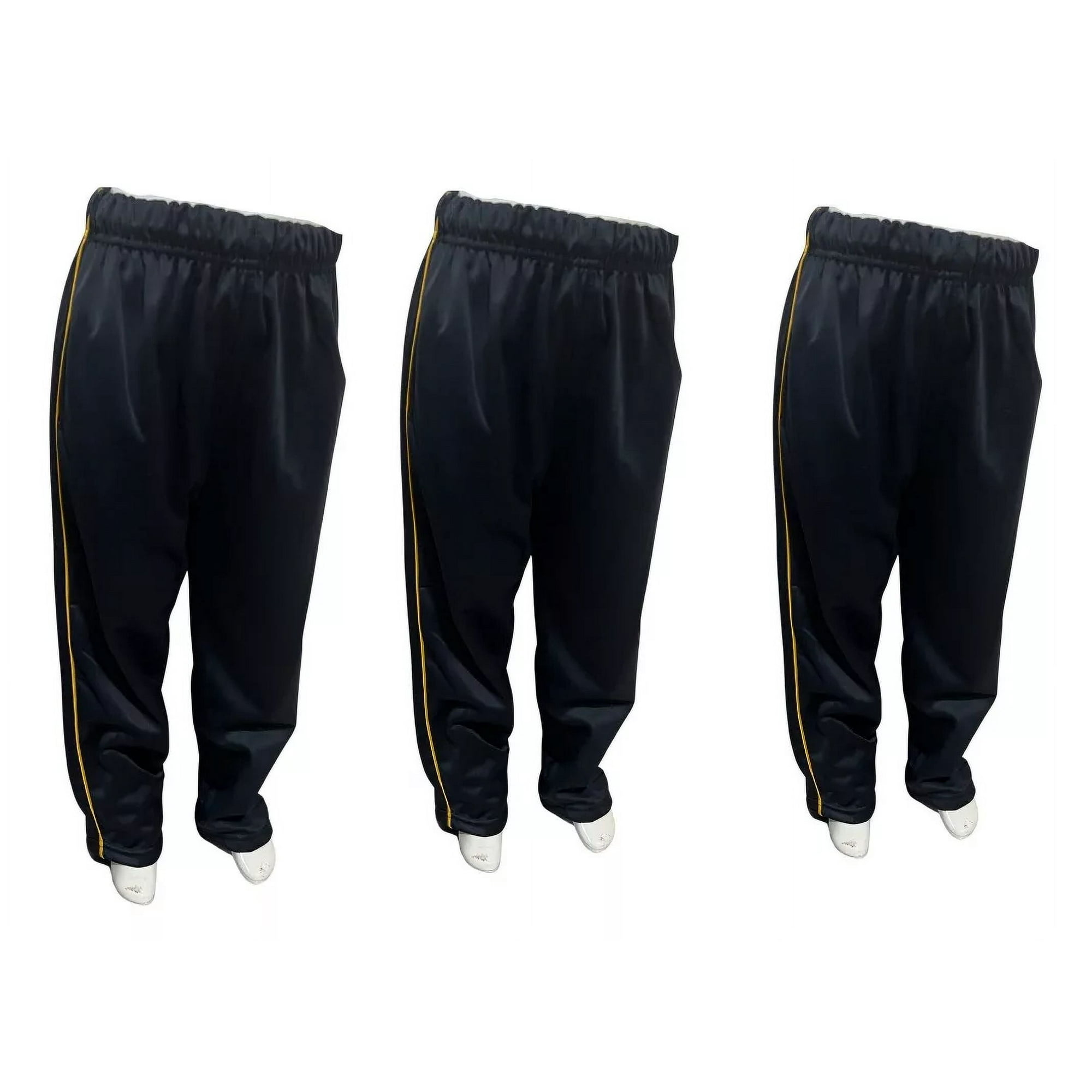 Genérico - Pack 3 Buzos Escolar Fantasía Niña-niño Con Linea Amarilla