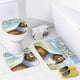 thumbnail image 4 of Lassie-theme 4-Piece Shower Curtain Set with Rugs, Waterproof Bathroom Decor Set Includes Bath Mat, U-Shaped Rug, Toilet Lid Cover and Curtain with Hooks, 4 of 6