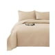 thumbnail image 4 of Cobertor De Lujo Quilt Verano 2 Plazas Beige, 4 of 4