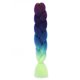 thumbnail image 1 of Xiao Hua Extensiones de cabello trenzado de ganchillo, 3 piezas, 23.6 pulgadas de largo, resistentes al calor, trenzadas de ganchillo, preestiradas, sin nudos, para peinado DIY, B243, 1 of 3