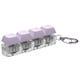 thumbnail image 2 of Fidget Keyboard Fashion Fidget Clicker Llavero Para Niños Niñas Niños Violeta, 2 of 3