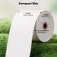 thumbnail image 2 of Papel térmico MUNBYN 80 mm x 70 m, 12 rollos, libre de BPA, 2 of 7