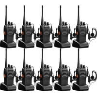 Walkie Talkies Baofeng Bf-888S, Radios Bidireccionales De Largo Alcance, Paquete De 10
