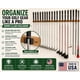 thumbnail image 5 of Soporte de pared para palos de golf, rack de 15 unidades, 10 mm, 5 of 7