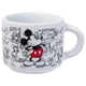 thumbnail image 2 of Juego de tazas de café espresso plateadas con bocetos de Mickey Mouse de Buffalo Disney, 2 of 9