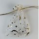 thumbnail image 1 of suxuMhao Bolsas de Regalo de Decoración, 100Pzas Bolsas de Organza Blancas con Cordón, Bolsas de Organza Transparentes de 3.9x5.9in Estilo de Estampado en Caliente para Joyería, Dulces, Pequeños, 1 of 4
