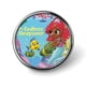 thumbnail image 1 of Ariel Junior-Theme Round Button Badge: Premium Metal Construction, Ideal for High-End Events 2.8 cm, 1 of 6