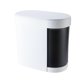 thumbnail image 1 of Papelera Doble Cocina 15L Con Tapa Clasificada Doble Compartimento Blanco, 1 of 5