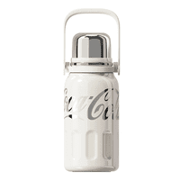 Coca Cola Germ Termo 1200 Ml Frío O Caliente Botella Térmica Trébol Blanco