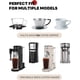 thumbnail image 3 of Filtros de café Brew Choice para Ninja Pods & Grounds, 100 unidades, 3 of 7