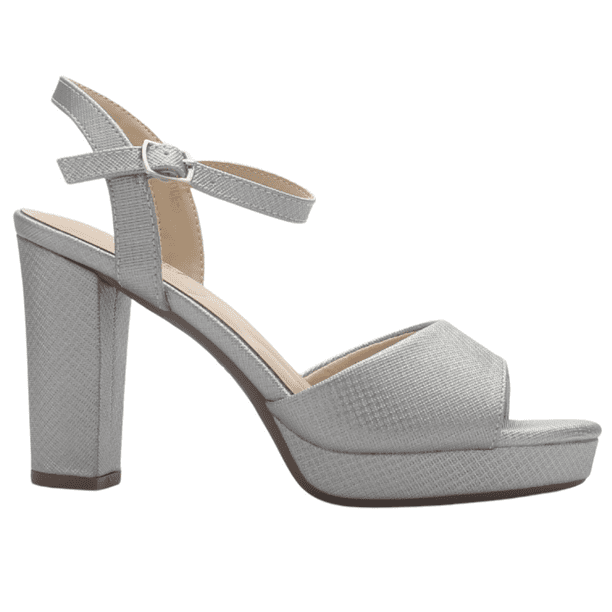 Sandalia de Mujer, Plateada Casual Chalada Voce-1