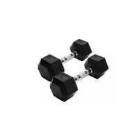 Covertec - Mancuerna Hexagonal 14 Kilos Par (7 Kilos Cada Una)