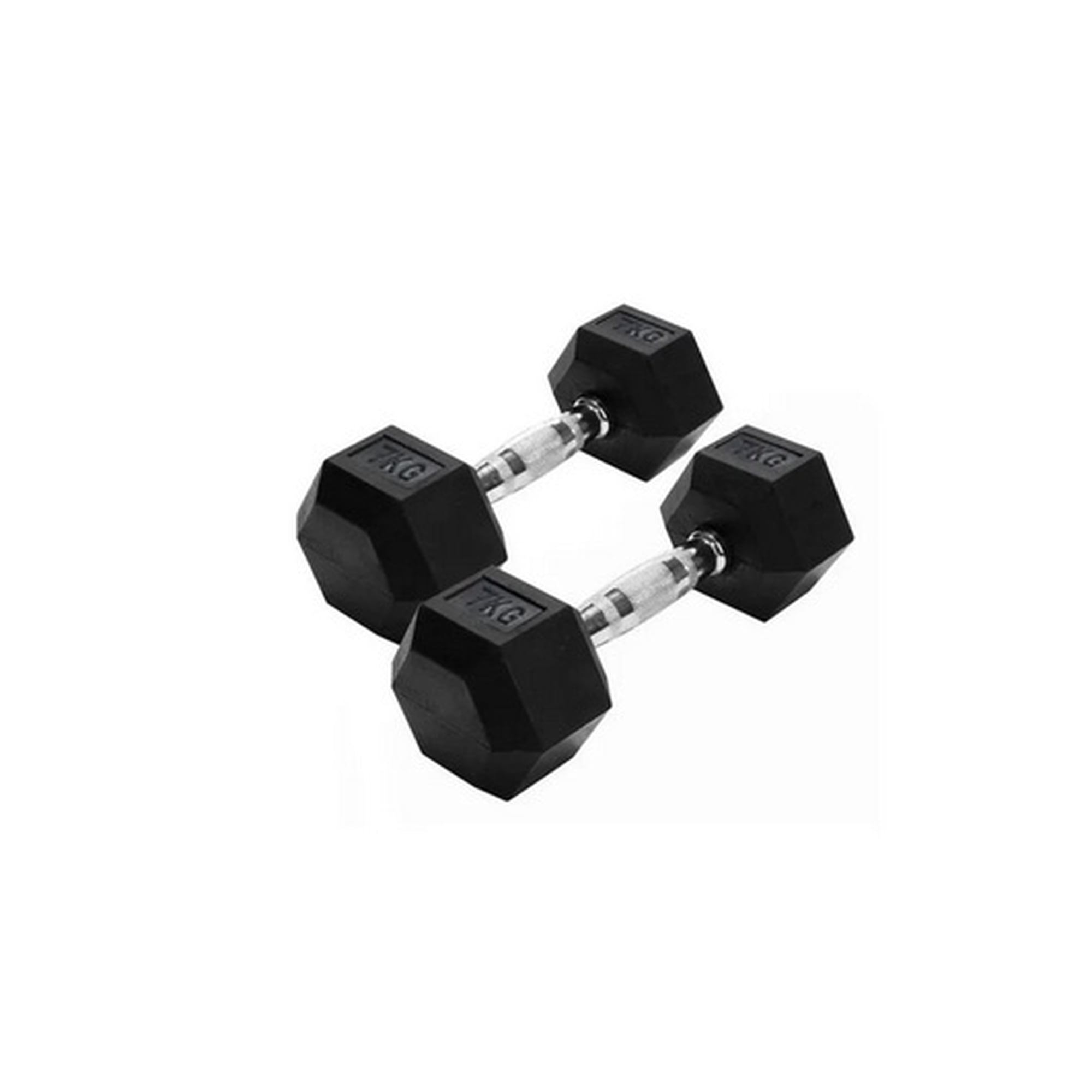 Covertec - Mancuerna Hexagonal 14 Kilos Par (7 Kilos Cada Una)