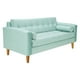 thumbnail image 2 of Sofa Retro 3c Felpa 04 Verde Agua, 2 of 6