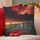 thumbnail image 4 of Stranger Things Fundas de almohada de terciopelo con tema, regalos de funda de almohada, decoración para el hogar, cojín de lanzar, regalo de cumpleaños para fans y parejas. 45cm x 45cm., 4 of 6
