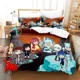 thumbnail image 1 of v1696 Bed Sheets The Gacha Girl Bedding Sets Duvet Cover Set With Pillowcase Twin Full Queen King Bedclothes Bed Linen 3-Piece Bedding Set (1 Duvet Cover + 2 Pillow Shams) Bed Sheets ju1696, 1 of 5