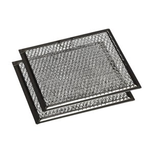 Magideal - 2X Microondas Horne Filtro De Grasa Accesorios De Malla Hort Piezas De Pantalla De Filtro De Ventilación Reemplazo Para Electrodomésticos De Cocina En