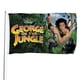thumbnail image 1 of Jorge de la Jungla Bandera impresa con temática, regalo perfecto para fanáticos, amigos y familiares, y adecuada para actividades al aire libre e interiores, decoraciones de fiesta. 90 cm × 150 cm., 1 of 6