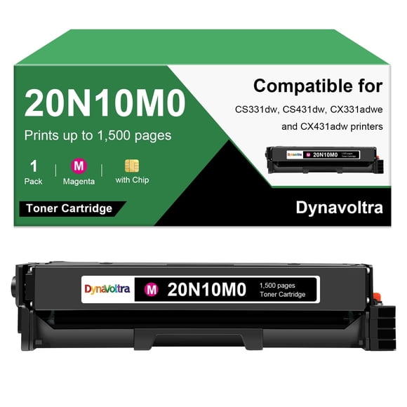 Cartucho de Tóner Dynavoltra 20N10M0 Magenta 1500 Páginas