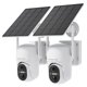 thumbnail image 1 of Cámara de seguridad HOSAFE.COM inalámbrica para exteriores 2K con energía solar, 1 of 8