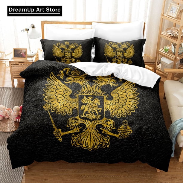 Fashion Russian Flag Bedding Set Russian theme Bed Set Bedroom Duvet cover Sets