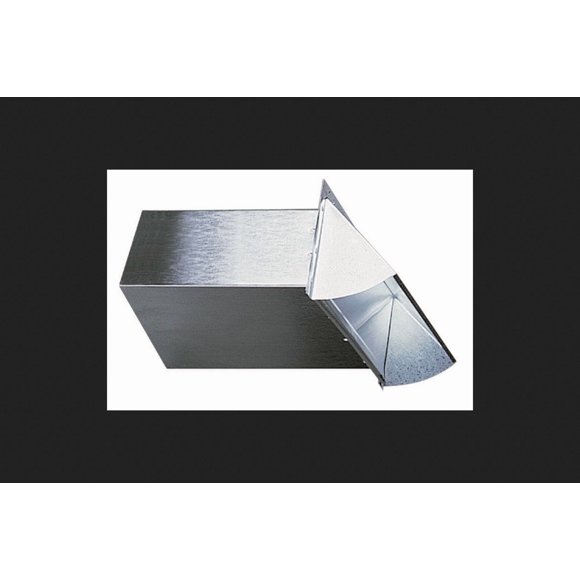 Tapón de pared de aluminio Deflecto DAWC 8,3x25,4 cm