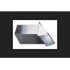 thumbnail image 1 of Tapón de pared de aluminio Deflecto DAWC 8,3x25,4 cm, 1 of 1