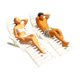 thumbnail image 5 of Figuras De Personas De Resina Silla De Playa Escena En Miniatura Para Micro Paisaje Blanco, 5 of 5
