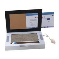 Magideal - Rascador Para Gatos, Portátil, Tablero Rascador Para Gatos, Ordenador Portátil, Juguete Interactivo Para Gatos, Rascador De Cartón Para Gatos, Regalos