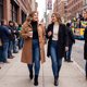 thumbnail image 2 of GRACE & GRANDEUR Abrigos de Invierno para Mujer Tallas Grandes Chaquetas de Un Solo Pecho Abrigos Largos 2X Café Claro, 2 of 5