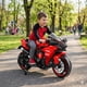 thumbnail image 3 of Moto a batería color roja, 3 of 3
