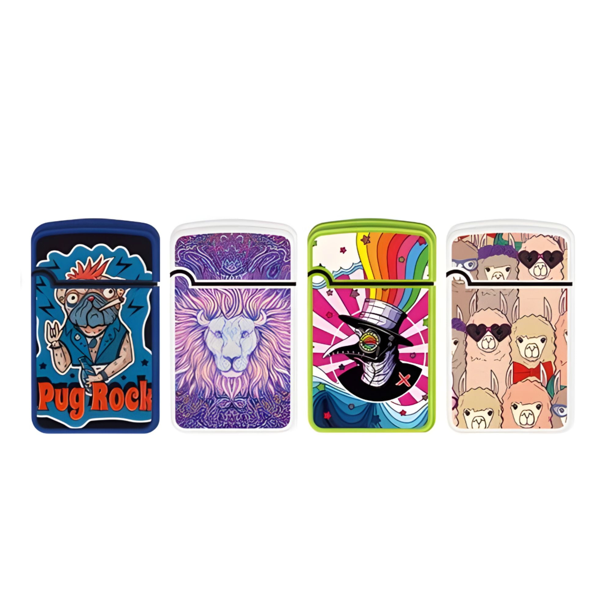 Encendedor Recargable Royal Jet Flame Animales Diseños 1un. - Zengaz