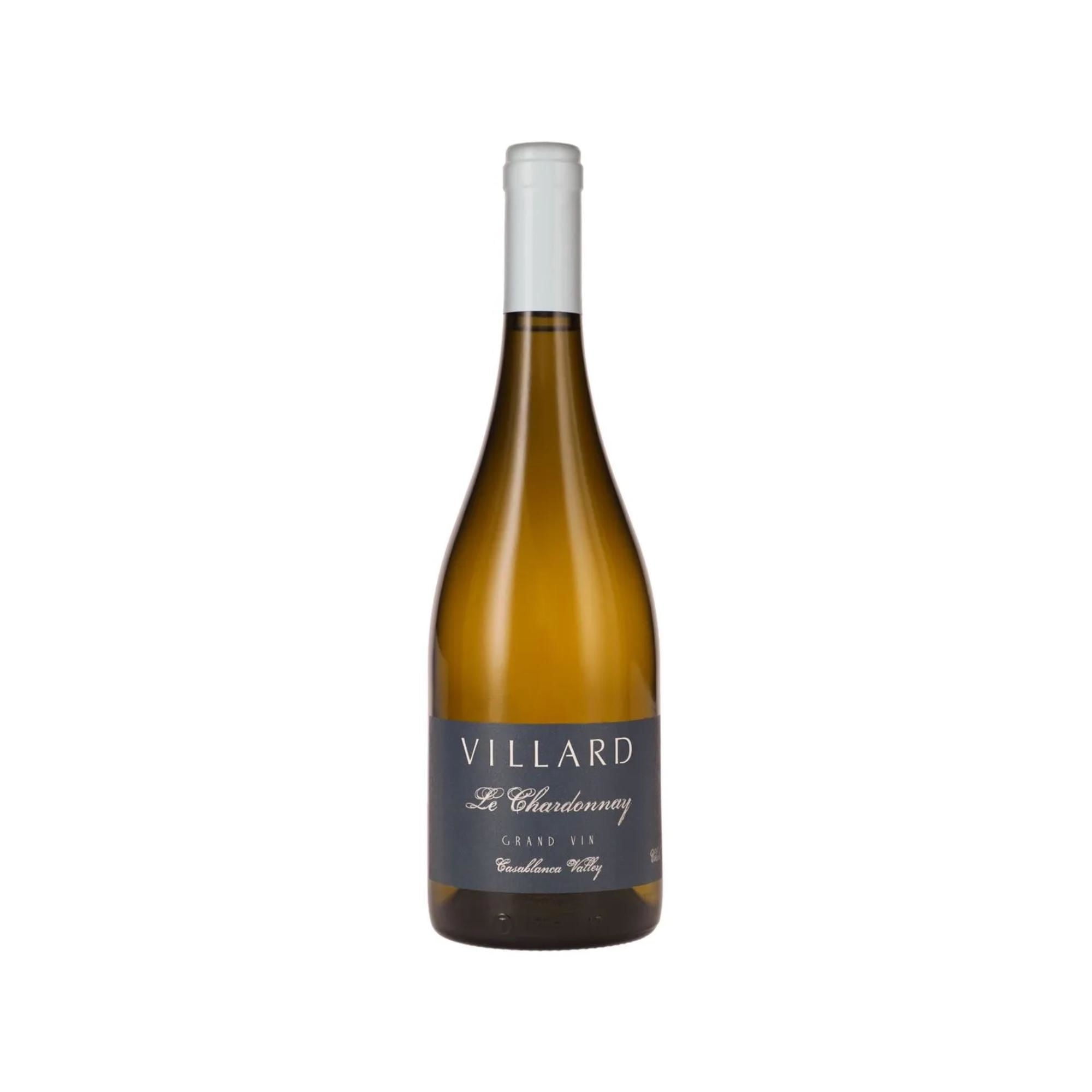Vino Blanco Chardonnay 14° Botella 750 ml Villard