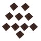 thumbnail image 1 of 10pc eva espuma rompecabezas ejercicio estera azulejos entrelazados bebé arrastre estera marrón, 1 of 5