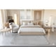 thumbnail image 2 of Alfombra 200x240 gris relive texturizado suave moderna elagante mp, 2 of 3
