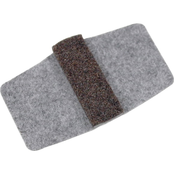 Protectores de piso Lorell LLR49319 grises, paquete de 16