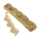 thumbnail image 3 of Lentejuelas con cuentas Flores de encaje Cinta de ajuste Artesanía de costura DIY Recorte dorado, 3 of 5