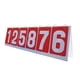 thumbnail image 3 of Marcador De Mesa Marcador Estable Para Baloncesto Tenis Deportes De Interior Rojo, 3 of 5