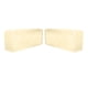thumbnail image 5 of 2pcs Funda De Reposabrazos Para Sofá Protector De Brazo De Sofá Elástico Grueso Extraíble Beige, 5 of 5