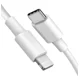 thumbnail image 1 of Cable de carga Tipo C a Ligthining para Iphone Samsung Xiaomi Hiawei C a 8 Pines, 1 of 3