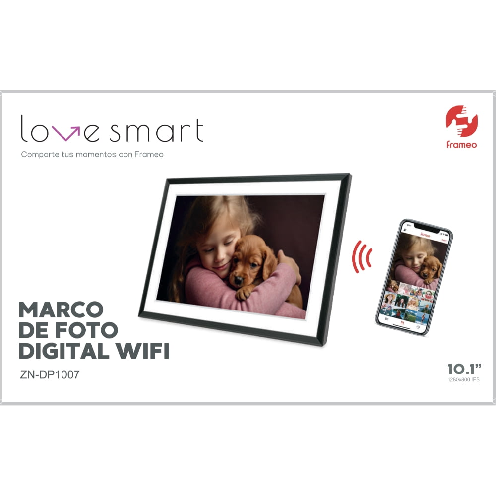 Love Smart - Marco Digital 10.1 Pulgadas Zn-dp1007