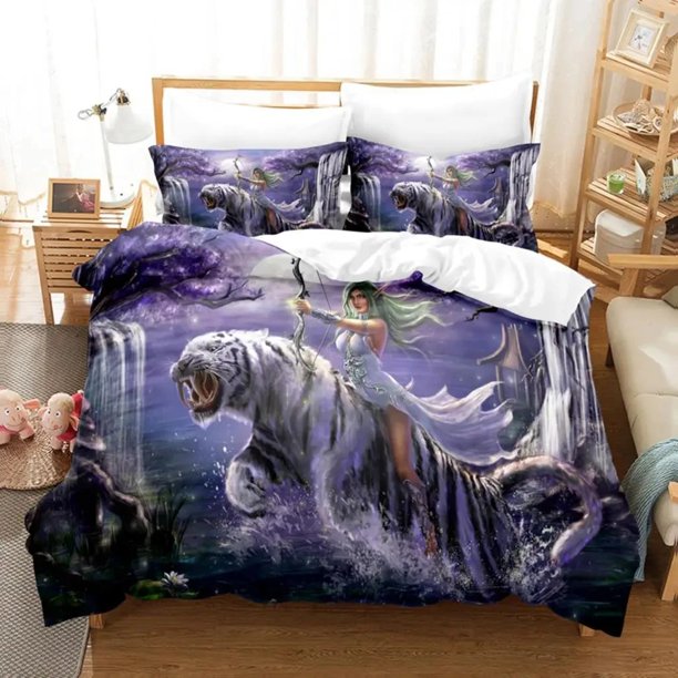 World Warcraft Bedding Set Boys Girls Duvet Cover Pillowcase Bed Kids Adult Home Textileextile